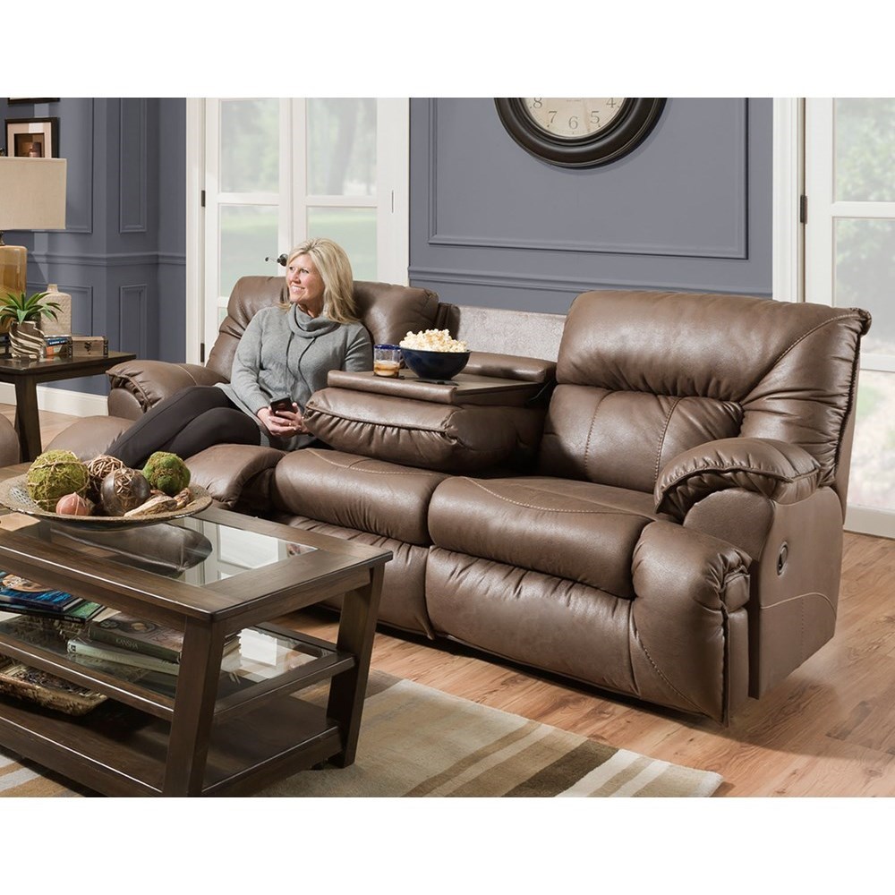 Best reclining sofa with drop down table outlet